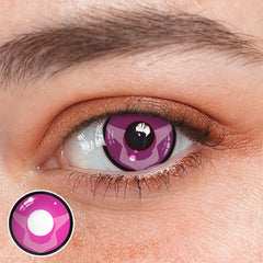 Cosplay Pink Love Dark Pink Colored Contact Lenses