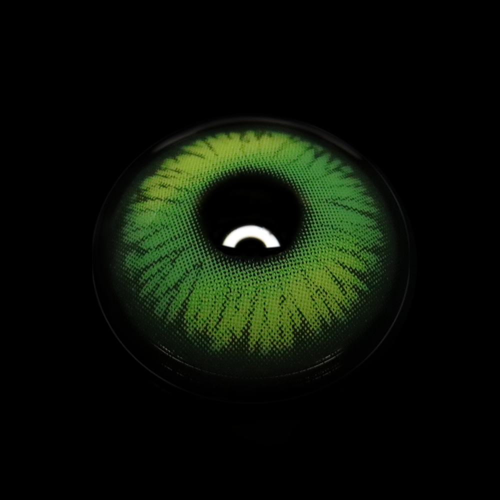 Cosplay Butterfly Green Colored Contact Lenses