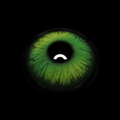 Cosplay Butterfly Green Colored Contact Lenses