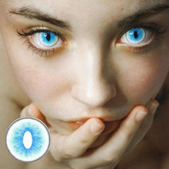 Cosplay Ragdoll Cat Blau farbige Kontaktlinsen