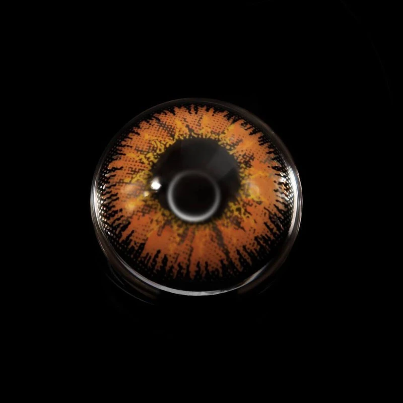 Farbige Kontaktlinsen mit Sehstärke Vega Brown