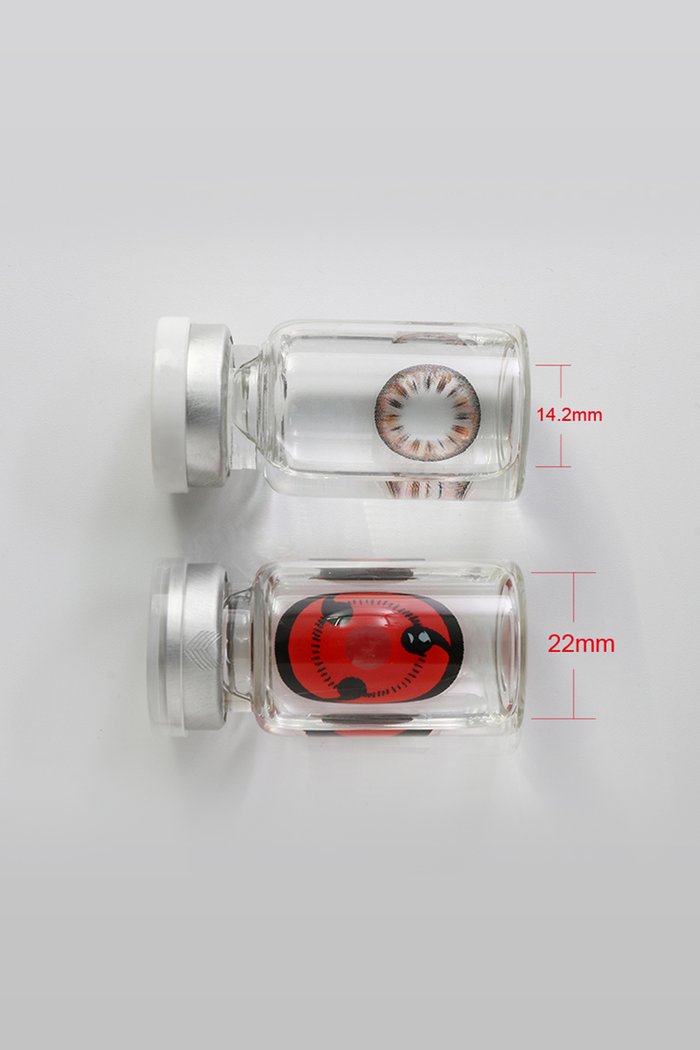 Halloween 22mm Uchiha Sharingan Colored Contact Lenses