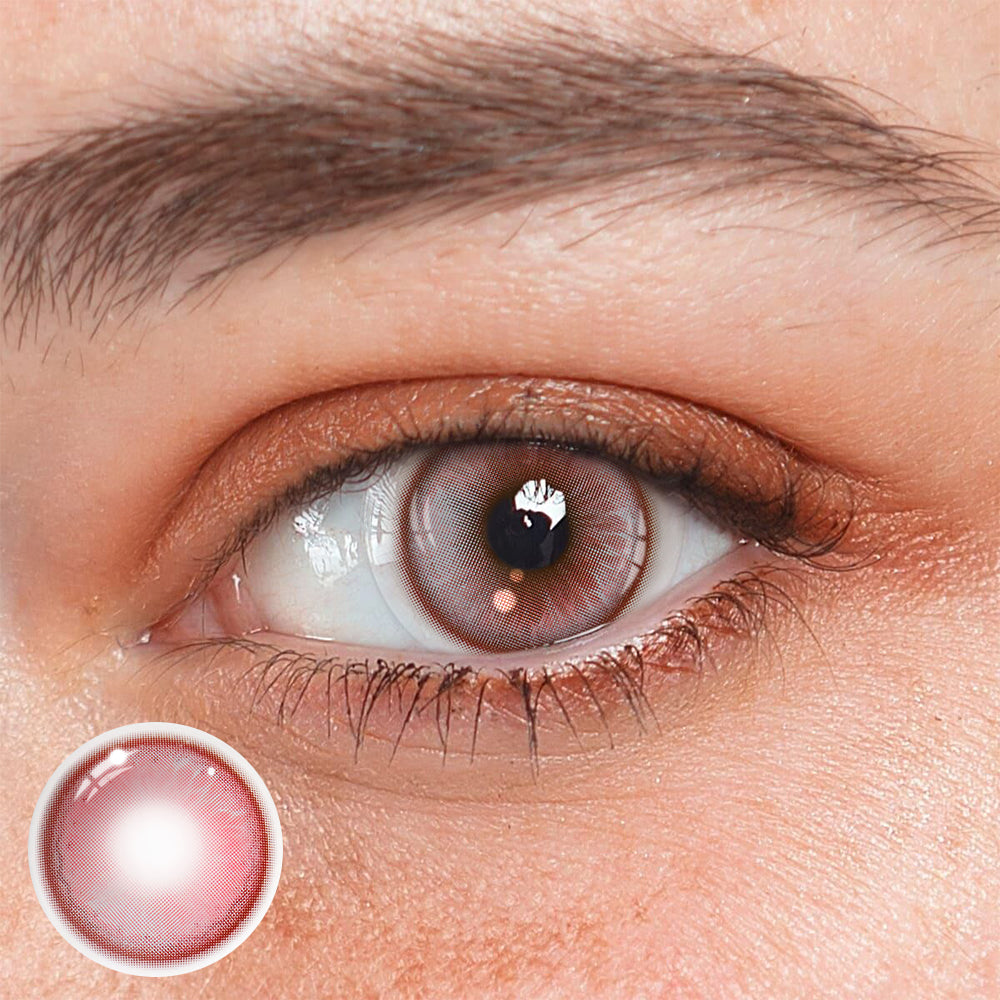 Cosplay Ethereal Pink Colored Contact Lenses