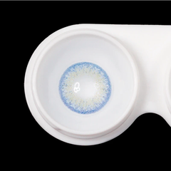 Wildcat Blue Prescription Colored Contact Lenses