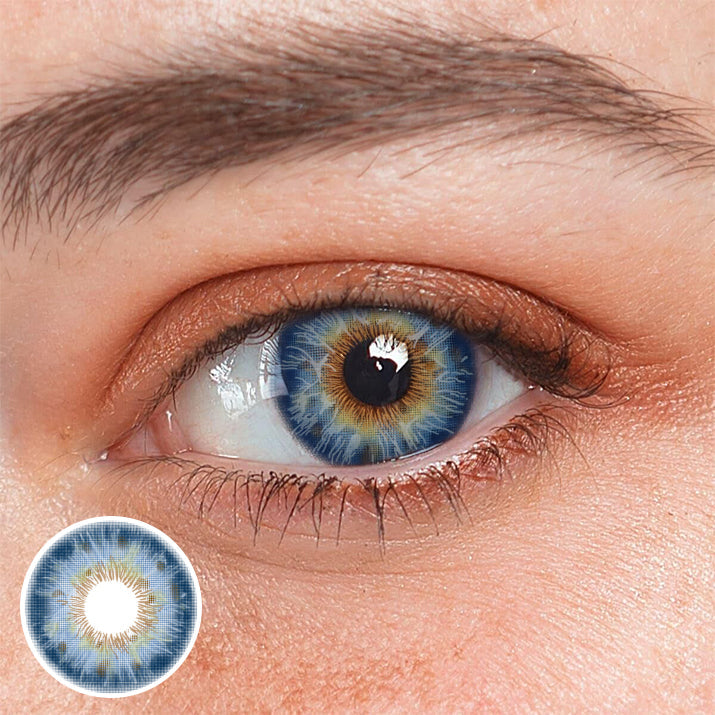 Renaissance Royalty Blue Colored Contact Lenses
