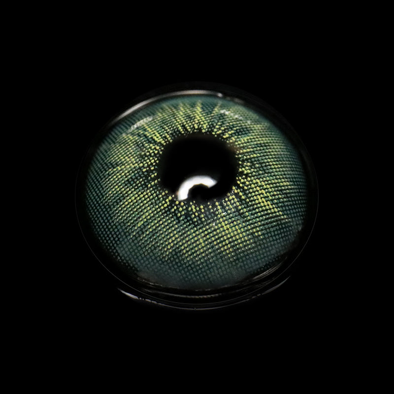Grüne farbige Kontaktlinsen Elfie