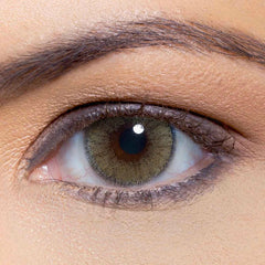 Natürliche Ambar farbige Kontaktlinsen