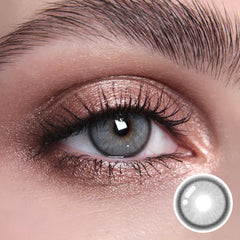 Vela Graue farbige Kontaktlinsen mit Sehstärke