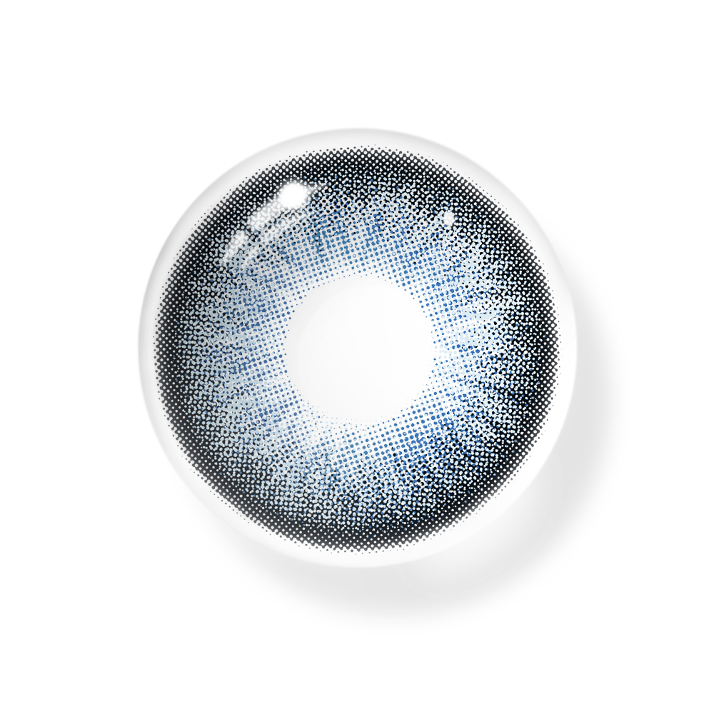 Greta Blaue farbige Kontaktlinsen
