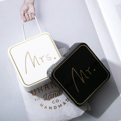 Mr Mrs Colored Contact Lens Case
