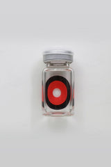 Halloween 22mm Jigsaw Black&Red Colored Contact Lenses