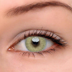 Mattgrüne farbige Kontaktlinsen