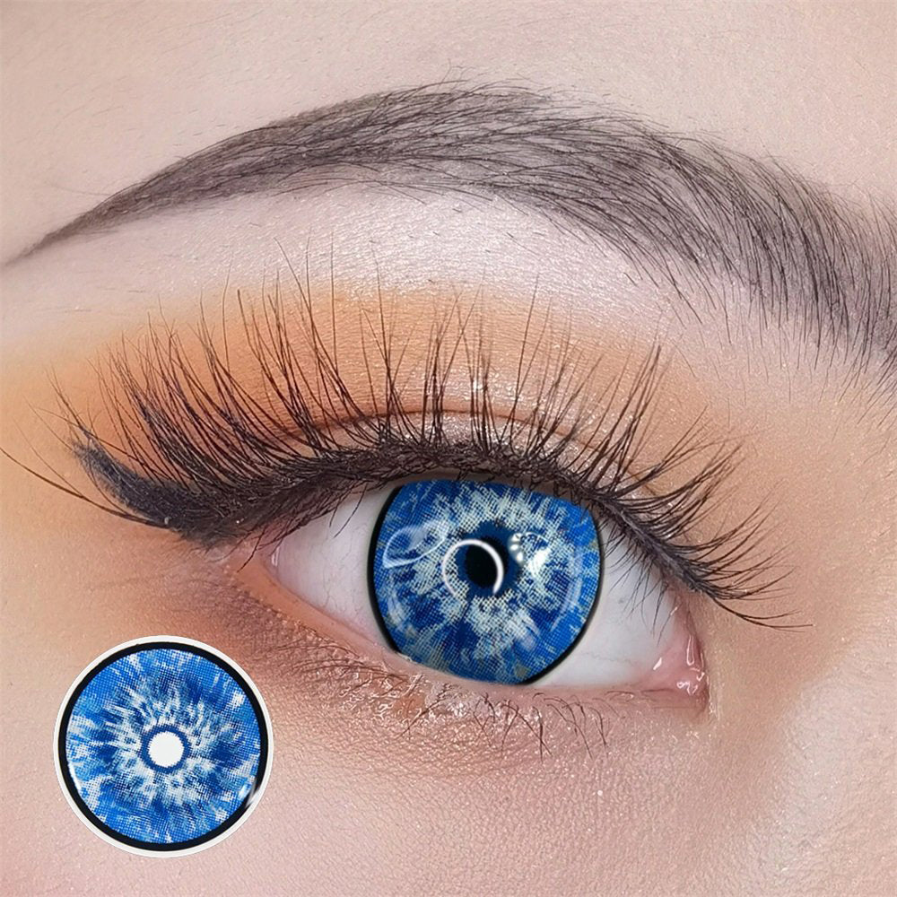 Cosplay Gojo Blue Colored Contact Lenses