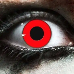 Halloween Rote Vampir farbige Kontaktlinsen