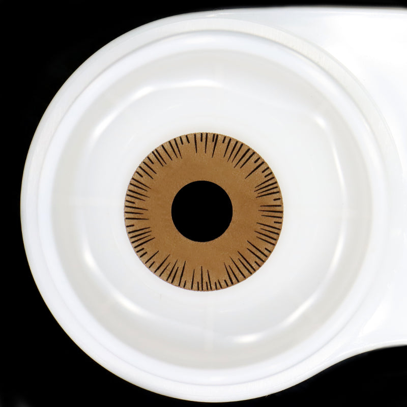 Bramble Light Brown Prosthetic Lenses