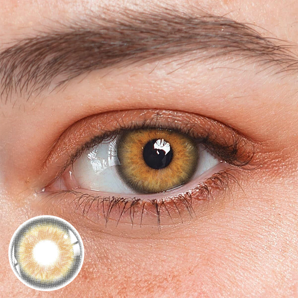 Paloma Venus Khaki Brown Colored Contact Lenses