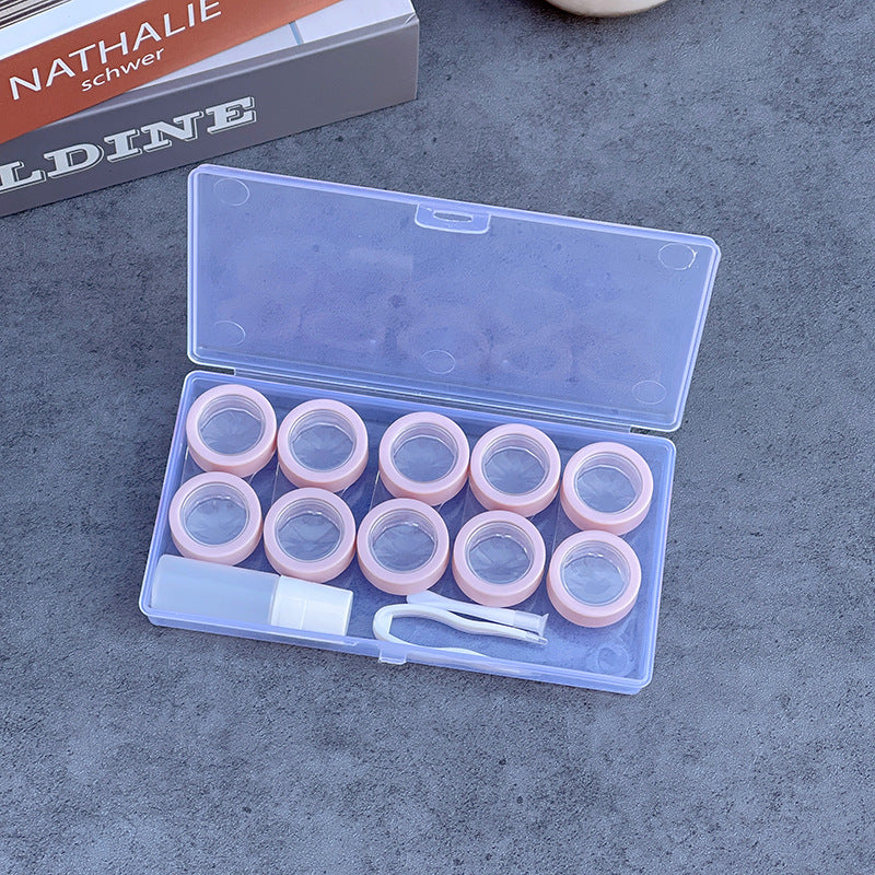 INS Simple Style Colored Contact Lens Case