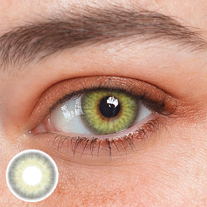 Thetis grüne farbige Kontaktlinsen mit Sehstärke