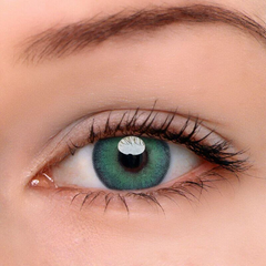 Himalaya-grüne farbige Kontaktlinsen