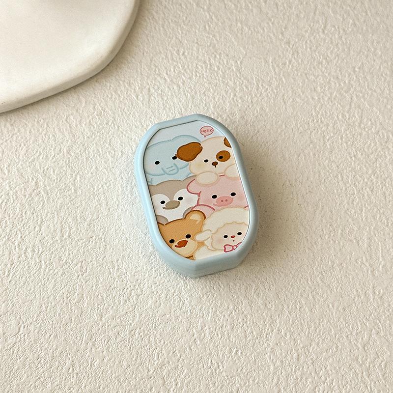 Cute Cartoon Colored Contact Lens Case