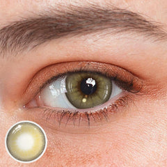 Butter Brown Colored Contact Lenses