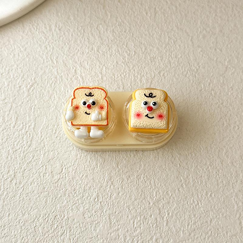 Cute Cartoon Colored Contact Lens Case