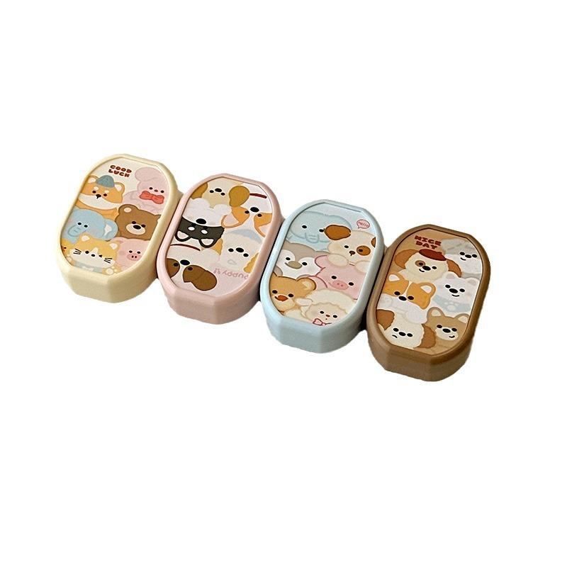 Cute Cartoon Colored Contact Lens Case