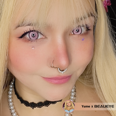 Cosplay KOI Rosa farbige Kontaktlinsen