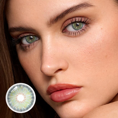 Cyrene Retro Green Colored Contact Lenses