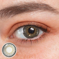 Zircon Gray Prescription Colored Contact Lenses