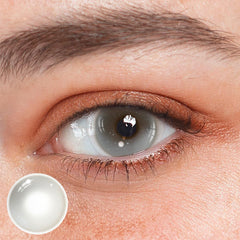 Cosplay Prism Pop Gray Colored Contact Lenses
