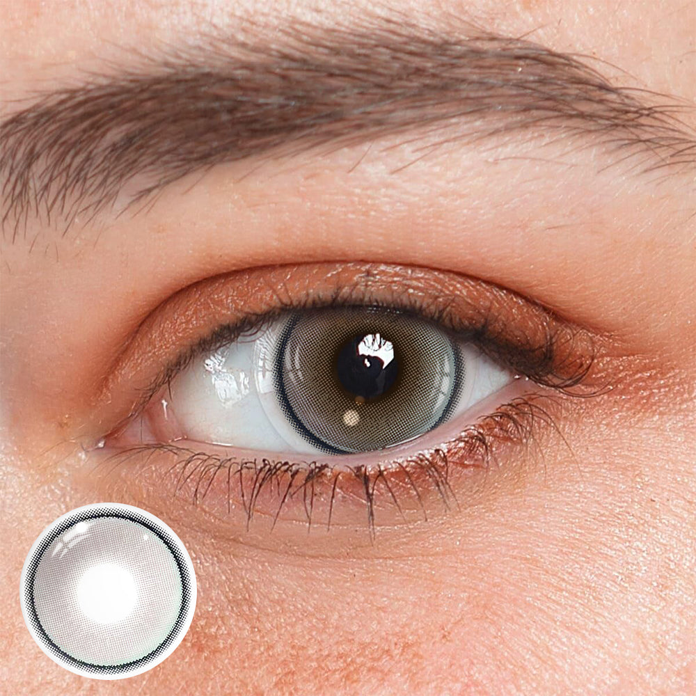 Aura Gray Colored Contact Lenses