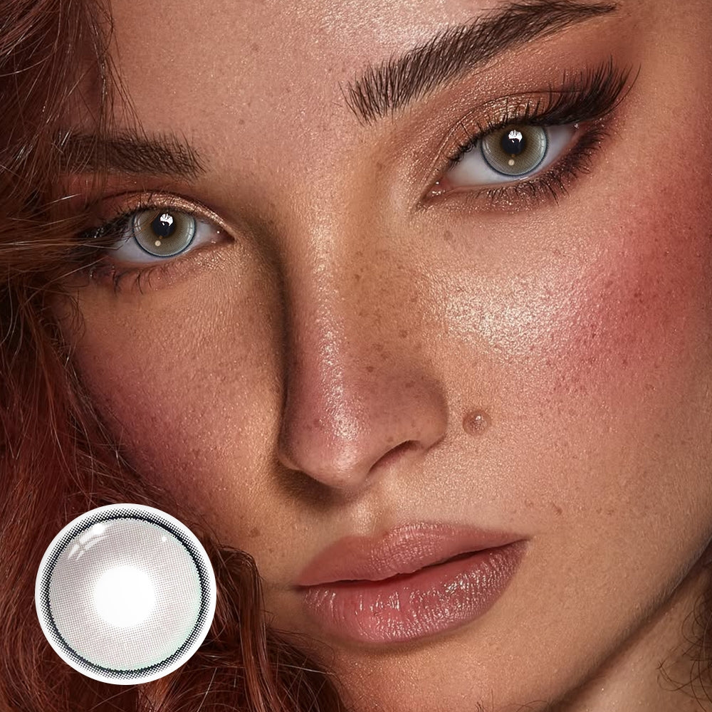 Aura Gray Colored Contact Lenses