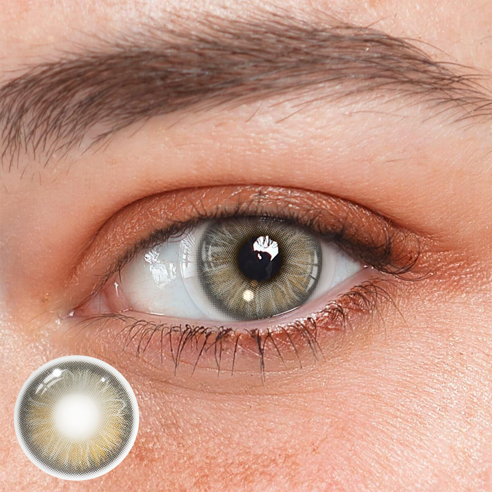 Melania Gray Colored Contact Lenses