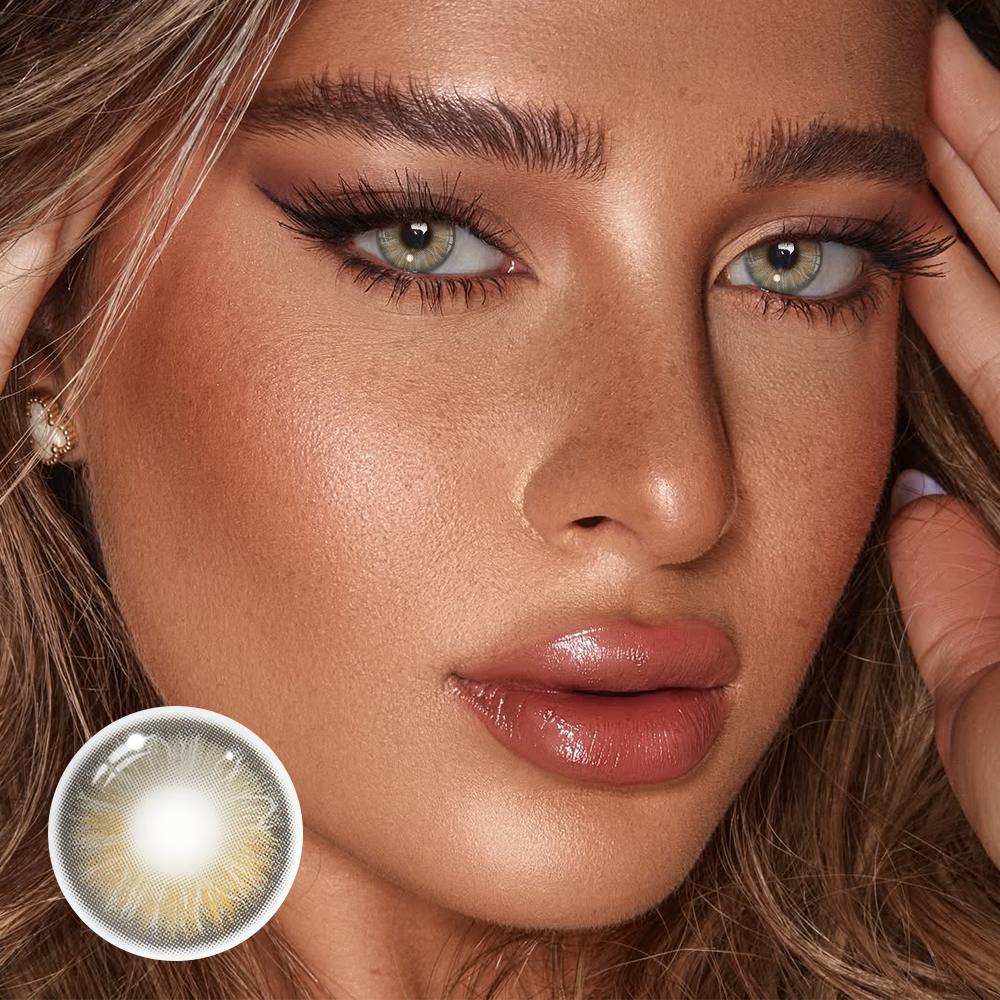 Melania Gray Colored Contact Lenses